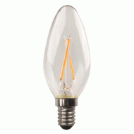 Λάμπα Led κερί Crossed Filament 6,5W E14 ψυχρό φως 6500K 220-240V