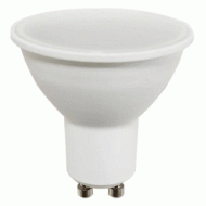 Λάμπα Led smd GU10 4W 220-240V θερμό φως 2700k δέσμης 110° 380lm σε blister 2μτχ
