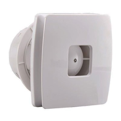 Εξαεριστήρας μπάνιου ULTRA LUX PANEL Φ100mm 12W 220-240V με θερμική προστασία σε λευκό χρώμα