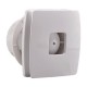 Εξαεριστήρας μπάνιου ULTRA LUX PANEL Φ100mm 12W 220-240V με θερμική προστασία σε λευκό χρώμα