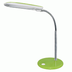 Led φωτιστικό γραφείου πράσινο 5W 4000k λευκό φως με PVC καλώδιο από μέταλλο και πλαστικό
