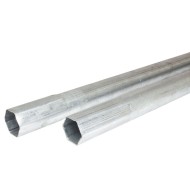 Ιστός μεταλλικός  γαλβανιζέ Φ42x1.5mm 150cm