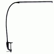 Led φωτιστικό γραφείου μαύρο 5W 4000k ενδιάμεσο λευκό φως με Clip touch Dimmable