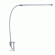 Led φωτιστικό γραφείου ασημί 5W 4000k ενδιάμεσο λευκό φως με Clip touch Dimmable