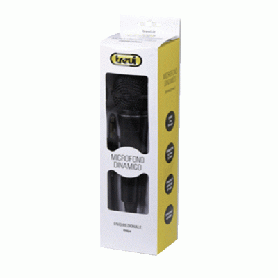 Δυναμικό μικρόφωνο Trevi Em 24 100-10.000 Hz 600 ohms -76 dB ± 3 dB με καλώδιο 3m