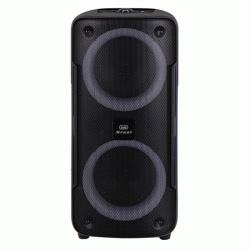 Karaoke Set Trevi Xf 440 με φωτειζόμενα ηχεία οθόνη LED και επαναφορτιζόμενη μπαταρία
