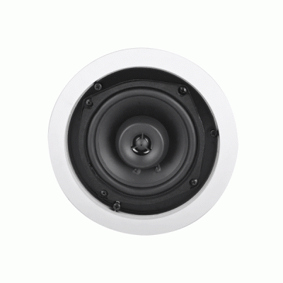 Σετ 2 ηχείων οροφής Trevi Wm 9230 S 60W με λευκή πρόσοψη και κλιπ εύκολης εγκατάστασης