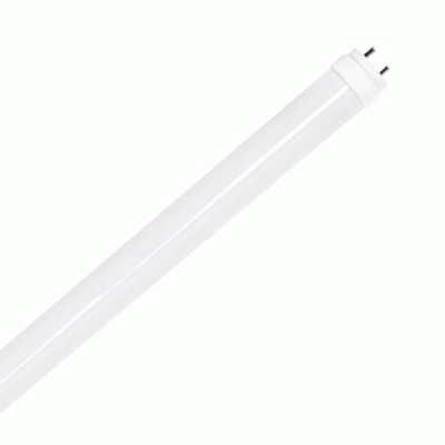 Λάμπα Led T8 10W 175-265V AC 60cm ψυχρό φως 6500k 1050lm δέσμης 300° με τροφοδοσία στα 2 άκρα