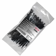 Δεματικά καλωδίων 142x2.5mm μαύρα