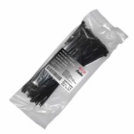 Δεματικά καλωδίων 250x3.6mm μαύρα με προστασία (UV) από τον ήλιο & τις καιρικές συνθήκες
