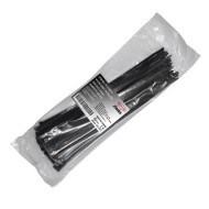 Δεματικά καλωδίων νάυλον  310x4.8mm με προστασία (UV) από τον ήλιο & τις καιρικές συνθήκες μαύρο χρώ