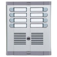 Μπουτονιέρα URMET 925/208 με 8 μπουτόν κλήσης, κουτί εντοιχισμού και θέση θυρομεγαφώνου