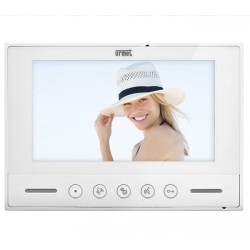 Οθόνη έγχρωμη 7″ URMET NEXO2 1708/2 με ήχο ανοικτής ακρόασης διπλής κατεύθυνσης με πλήκτρα αφής