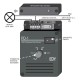 Ρυθμιστής φωτισμού - DIMMER PD-1 μαύρο 230V 1KW επαγωγικών/ωμικών φορτίων με SOFT START