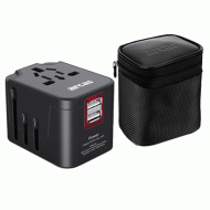 Αντάπτορας Universal Arcas Ta-01 Travel με θύρες Usb κατάλληλος για περισσότερες από 150 χώρες