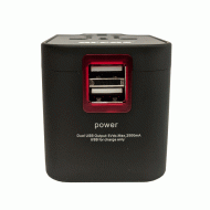 Αντάπτορας Universal Arcas Ta-01 Travel με θύρες Usb κατάλληλος για περισσότερες από 150 χώρες