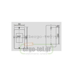 Αυτόματος διακόπτης αέρος 7Α-10Α με ρελέ 5,5KW σε κουτί τύπου LG KRIPAL LE-107