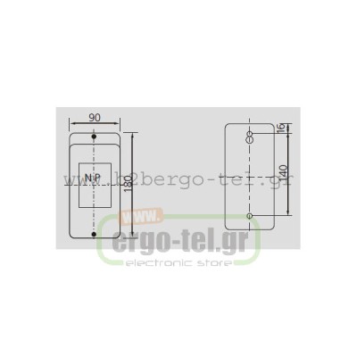 Αυτόματος διακόπτης αέρος 7Α-10Α με ρελέ 5,5KW σε κουτί τύπου LG KRIPAL LE-107