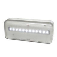 Φωτιστικό ασφαλείας EL Led-42V μη συνεχούς λειτουργίας 42V AC με λευκά Leds απόδοσης 85 lm Φωτιστικό ασφαλείας EL Led-42V μη συνεχούς λειτουργίας 42V AC με λευκά Leds απόδοσης 85 lm