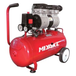 Αεροσυμπιεστής MIYAKE AIR 25Α 1Hp 220V 50Hz Oil Free αθόρυβος με κεφαλή αλουμινίου