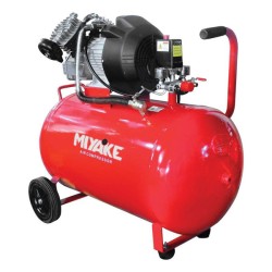 Αεροσυμπιεστής MIYAKE AIR 100Μ μονομπλόκ με κουμπί επαναφοράς και κεφαλή τύπου V