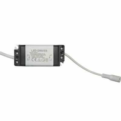 Ανταλλακτικό τροφοδοτικό led driver με πλακέ φις για φωτιστικά panel 18W 48-64VDC 300mA