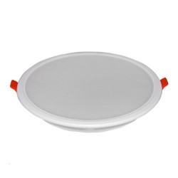 Led panel στρόγγυλο χωνευτό ψευδοροφής 15W 230V 3000k θερμό λευκό φως 1275lumen δέσμης 120° Led panel στρόγγυλο χωνευτό ψευδοροφής 15W 230V 3000k θερμό λευκό φως 1275lumen δέσμης 120°