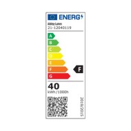 Led panel ψευδοροφής Backlit 4000K ενδιάμεσο λευκό φως 40W διαστάσεων 30x120cm 