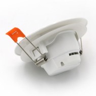 Φωτιστικό LED σποτ ψευδοροφής μπάνιου IP54 7W 230V 4000k ενδιάμεσο φως λευκό στρόγγυλο 110° Φωτιστικό LED σποτ ψευδοροφής μπάνιου IP54 7W 230V 4000k ενδιάμεσο φως λευκό στρόγγυλο 110°