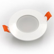 Φωτιστικό LED σποτ ψευδοροφής μπάνιου IP54 7W 230V 4000k ενδιάμεσο φως λευκό στρόγγυλο 110°