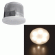 Led σποτ χωνευτό σατινέ 6x3W θερμό φως δέσμης 45° από γυαλί οπαλίνα με τροφοδοτικό