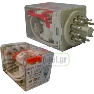 Ρελέ τύπου λυχνίας 10A CARLO GAVAZZI RCP11003 3C/O 230V AC 11 ποδιών με κλειδί συγκράτησης & LED Ρελέ τύπου λυχνίας 10A CARLO GAVAZZI RCP11003 3C/O 230V AC 11 ποδιών με κλειδί συγκράτησης & LED