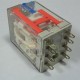 Μικρορελέ τετράγωνο 10A CARLO GAVAZZI RMIA210 2C/O 110V DC 8 ποδιών με ενσωματωμένο LED