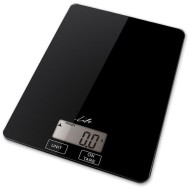 Γυάλινη ψηφιακή ζυγαριά κουζίνας LIFE Accuracy με ψηφιακή οθόνη LCD και ένδειξη χαμηλής μπαταρίας