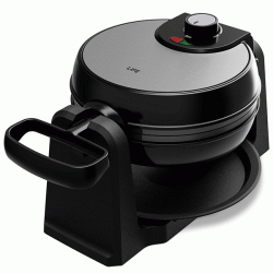 Περιστρεφόμενη βαφλιέρα LIFE WAFFLE PRO 1000W με αντιολισθητική βάση & θερμομονωμένη λαβή