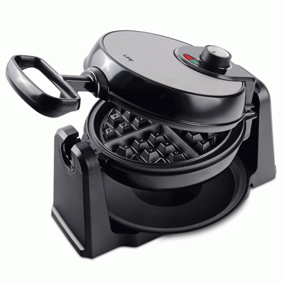 Περιστρεφόμενη βαφλιέρα LIFE WAFFLE PRO 1000W με αντιολισθητική βάση & θερμομονωμένη λαβή Περιστρεφόμενη βαφλιέρα LIFE WAFFLE PRO 1000W με αντιολισθητική βάση & θερμομονωμένη λαβή