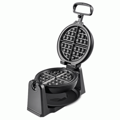 Περιστρεφόμενη βαφλιέρα LIFE WAFFLE PRO 1000W με αντιολισθητική βάση & θερμομονωμένη λαβή Περιστρεφόμενη βαφλιέρα LIFE WAFFLE PRO 1000W με αντιολισθητική βάση & θερμομονωμένη λαβή