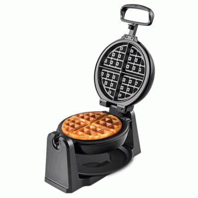 Περιστρεφόμενη βαφλιέρα LIFE WAFFLE PRO 1000W με αντιολισθητική βάση & θερμομονωμένη λαβή Περιστρεφόμενη βαφλιέρα LIFE WAFFLE PRO 1000W με αντιολισθητική βάση & θερμομονωμένη λαβή