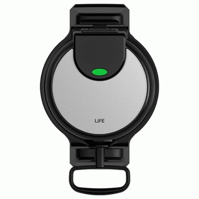 Περιστρεφόμενη βαφλιέρα LIFE WAFFLE PRO 1000W με αντιολισθητική βάση & θερμομονωμένη λαβή Περιστρεφόμενη βαφλιέρα LIFE WAFFLE PRO 1000W με αντιολισθητική βάση & θερμομονωμένη λαβή