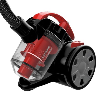 Ηλεκτρική σκούπα χωρίς σακούλα LIFE ULTRA CYCLONE Compact 700W 80dB με πρακτική χειρολαβή Ηλεκτρική σκούπα χωρίς σακούλα LIFE ULTRA CYCLONE Compact 700W 80dB με πρακτική χειρολαβή