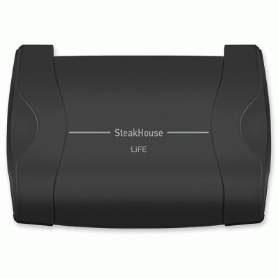 Επιτραπέζια ηλεκτρική ψησταριά LIFE Steakhouse 1100W με άνω αντίσταση και καπάκι Επιτραπέζια ηλεκτρική ψησταριά LIFE Steakhouse 1100W με άνω αντίσταση και καπάκι