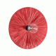 Φωτιστικό Boho Raffia επιτοίχιο απλίκα μονόφωτο 1 x E27 IP20 κόκκινο χρώμα με διαστάσεις Μ40 x Π40 x Υ9cm 02281