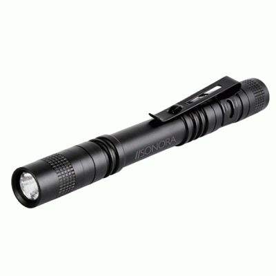 Αλουμινένιος φακός χειρός LED SONORA KIRAN 3W ψυχρό φως 6000k 120lm με περίβλημα αλουμινίου