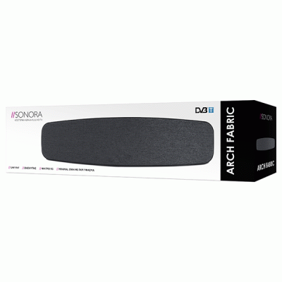 Εσωτερική κεραία SONORA ARCH FABRIC Full HD TV UHF/VHF με υφασμάτινη πρόσοψη, ενισχυτή & 5G Εσωτερική κεραία SONORA ARCH FABRIC Full HD TV UHF/VHF με υφασμάτινη πρόσοψη, ενισχυτή & 5G