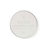 Μπαταρία λιθίου (κουμπί) NEDIS CR2016 3V σε blister 5 τεμαχίων Μπαταρία λιθίου (κουμπί) NEDIS CR2016 3V σε blister 5 τεμαχίων