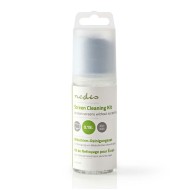 Κιτ καθαρισμού NEDIS CLSN100TP 150 ml υγρό και πανάκι σε πρακτικό μέγεθος για απομάκρυνση σκόνης