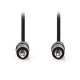 Καλώδιο ήχου NEDIS CAGB22000BK15 3,5mm αρσ. Stereo - 3,5mm αρσ. Stereo σε συσκευασία blister 1.5m
