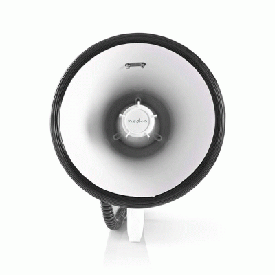 Τηλεβόας NEDIS MEPH200WT με αποσπώμενο μικρόφωνο 25W και ενσωματωμένη σειρήνα