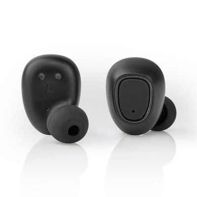 Ακουστικά handsfree TWS Bluetooth 5.0 NEDIS HPBT5052BK με θήκη ασύρματης φόρτισης