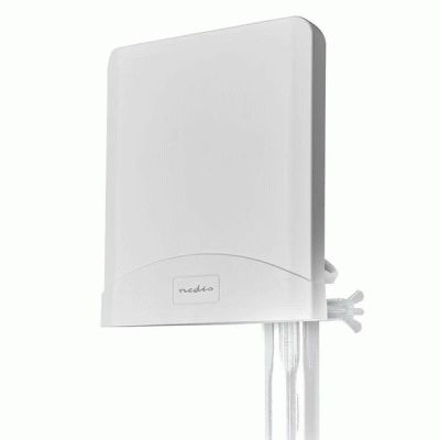 Κεραία NEDIS ANOR5G20WT 5G/4G/3G/GSM με δύο καλώδια σύνδεσης 2,5m Κεραία NEDIS ANOR5G20WT 5G/4G/3G/GSM με δύο καλώδια σύνδεσης 2,5m